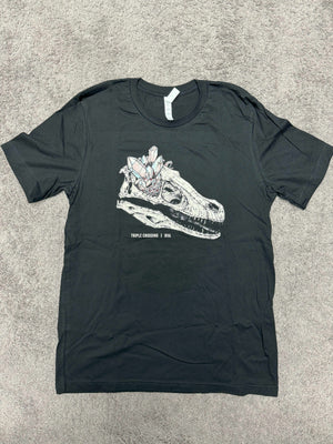 
            
                Load image into Gallery viewer, Crystal Skull Clever Girl Logo Tee
            
        