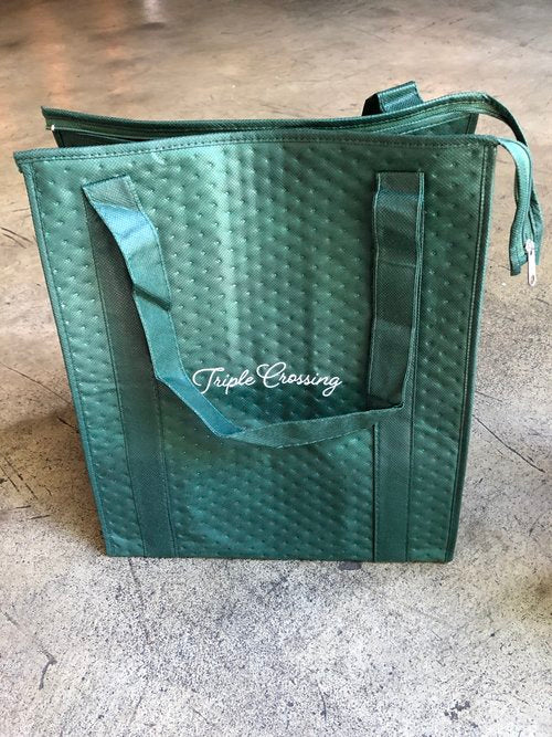 
            
                Load image into Gallery viewer, Alpine Green Insulated Tote Bag with Script Logo
            
        