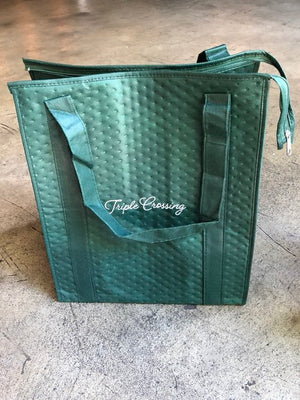 
            
                Load image into Gallery viewer, Alpine Green Insulated Tote Bag with Script Logo
            
        