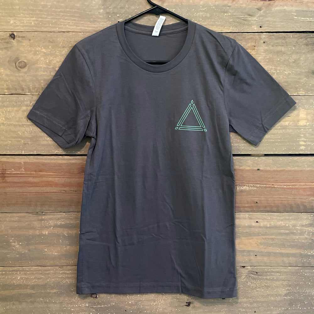 
            
                Load image into Gallery viewer, Triple Lines Tee in Grey
            
        