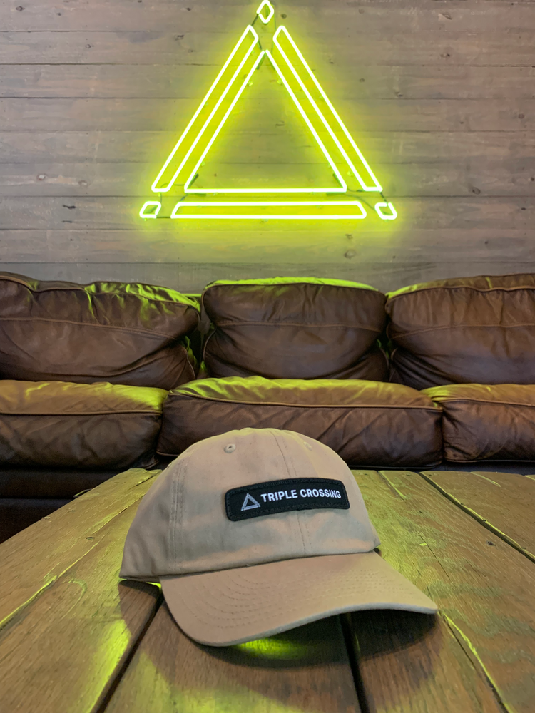 
            
                Load image into Gallery viewer, Khaki Dad Hat with Patch
            
        